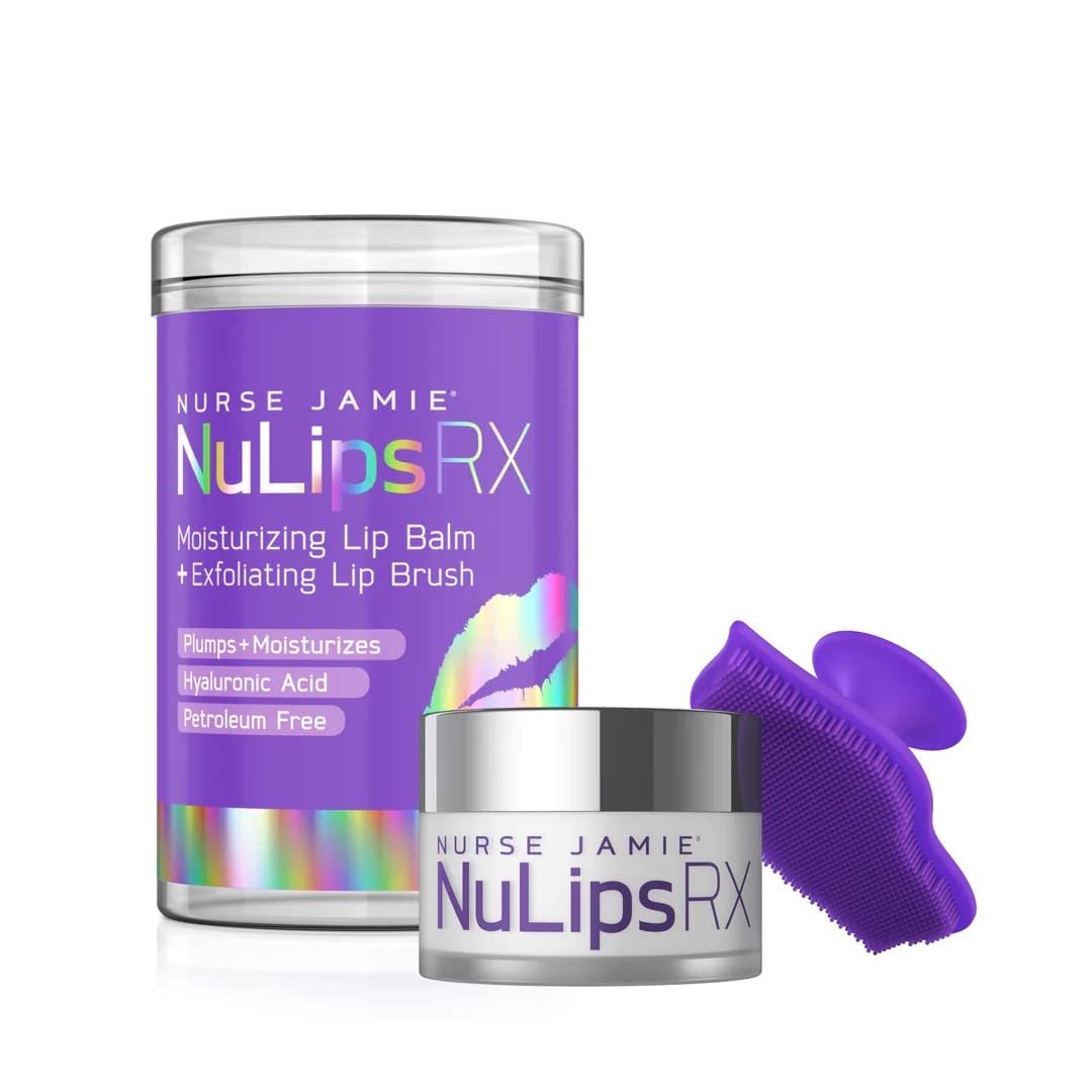 Nurse Jamie Nulips RX Moisturizing Lip Balm & Exfoliating Lip Brush